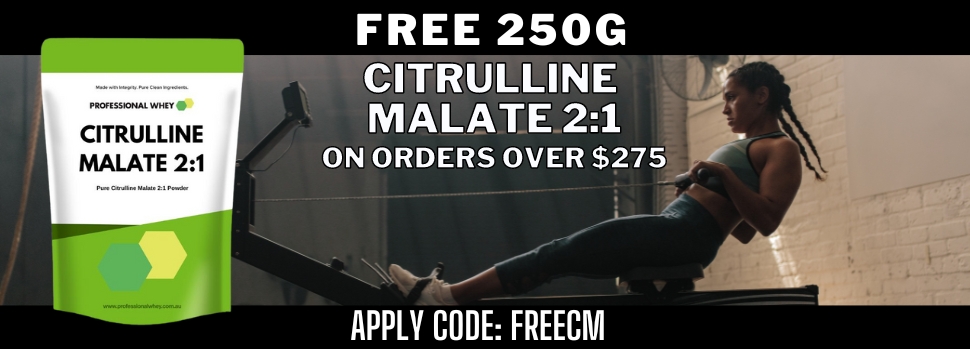Free Citrulline Malate For Orders $275+