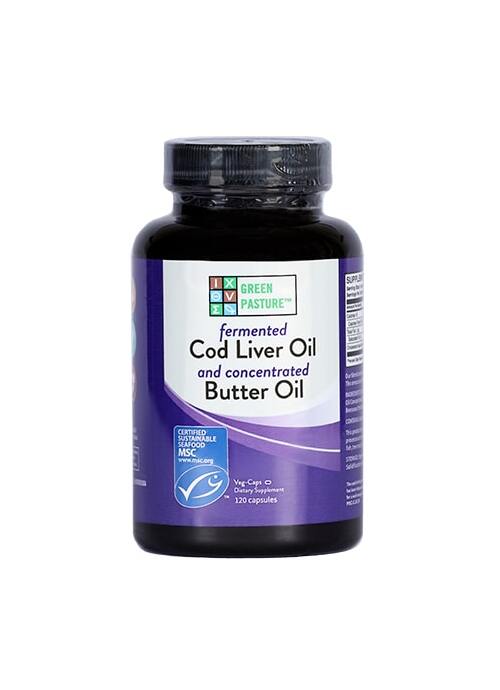 Fermented Cod Liver Oil / Butter Oil Capsules